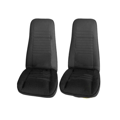 Front Bucket Seat OEM Black Vinyl for Jeep CJ5 CJ7 CJ8 1975-1983 Pair