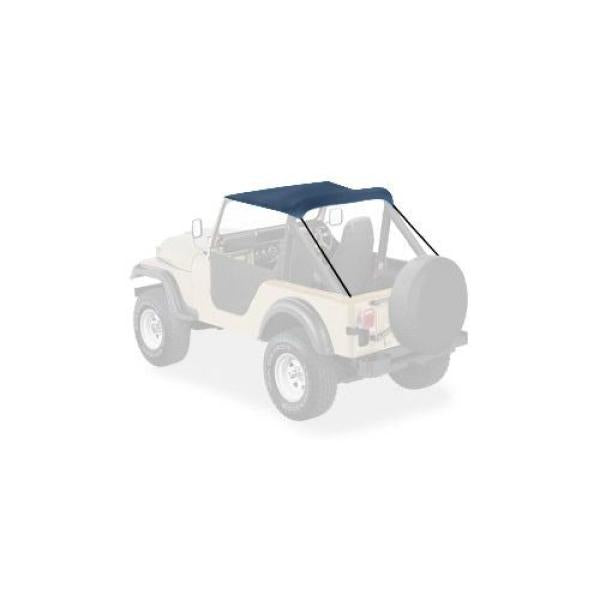 Bikini Top for Jeep CJ5 1976-1983 Blue