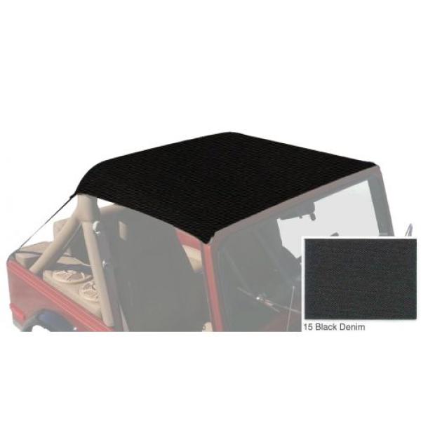 Bikini Top for Jeep CJ5 1955-1975 Black Denim